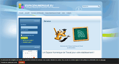Desktop Screenshot of espacenumerique.eu